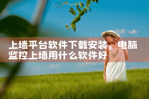 上墙平台软件下载安装