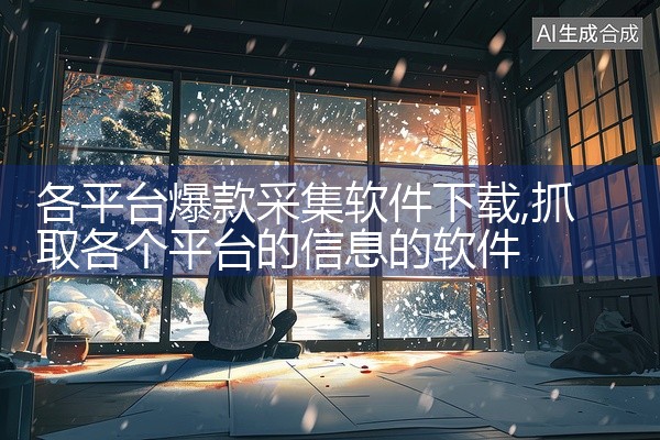 各平台爆款采集软件下载