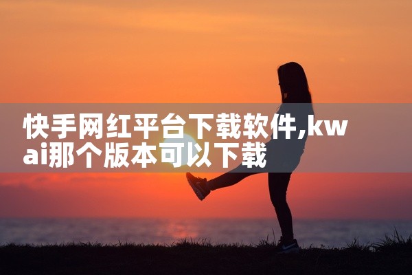 快手网红平台下载软件